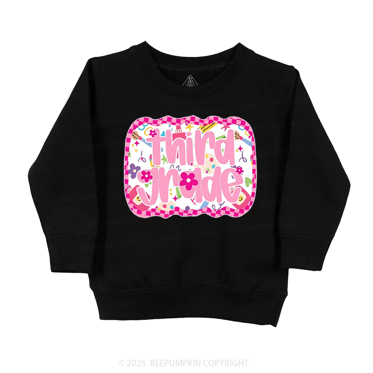 Personalized Pink School Magic Kid's Sweatshirt