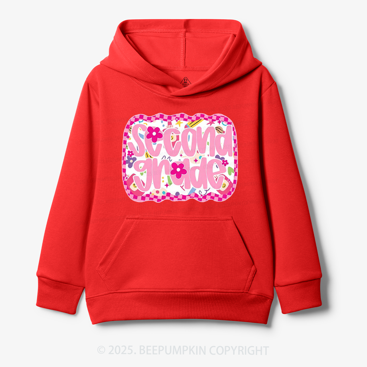Personalized Pink School Magic Kid's Hoodies Beepumpkin