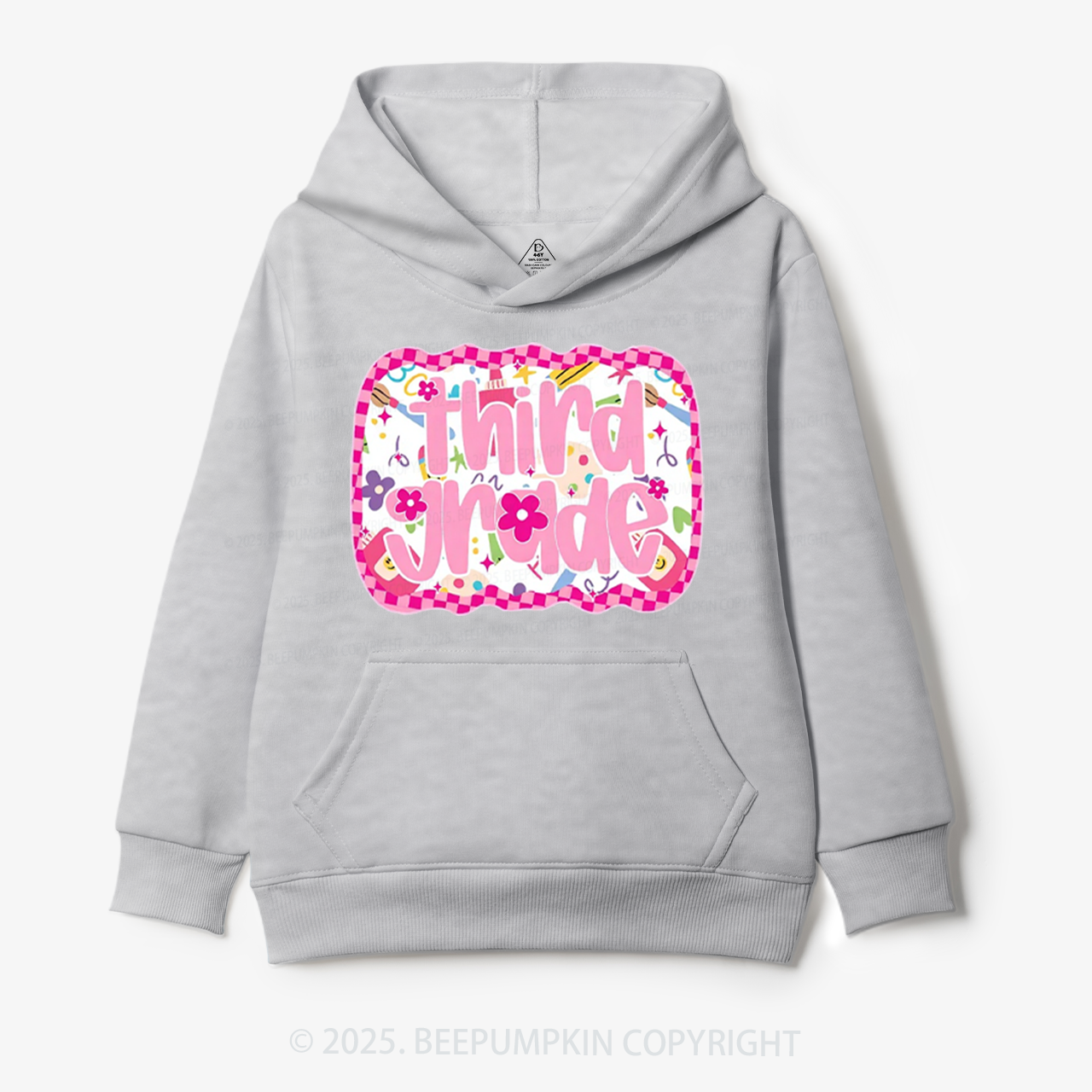 Personalized Pink School Magic Kid's Hoodies Beepumpkin