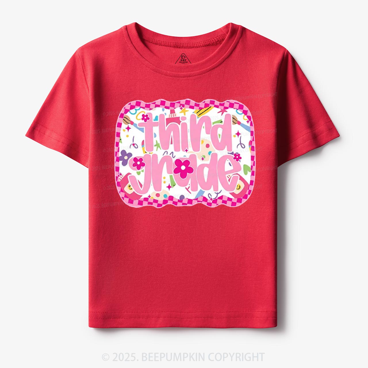Personalized Pink School Magic Toddler&Kid's Tees Beepumpkin