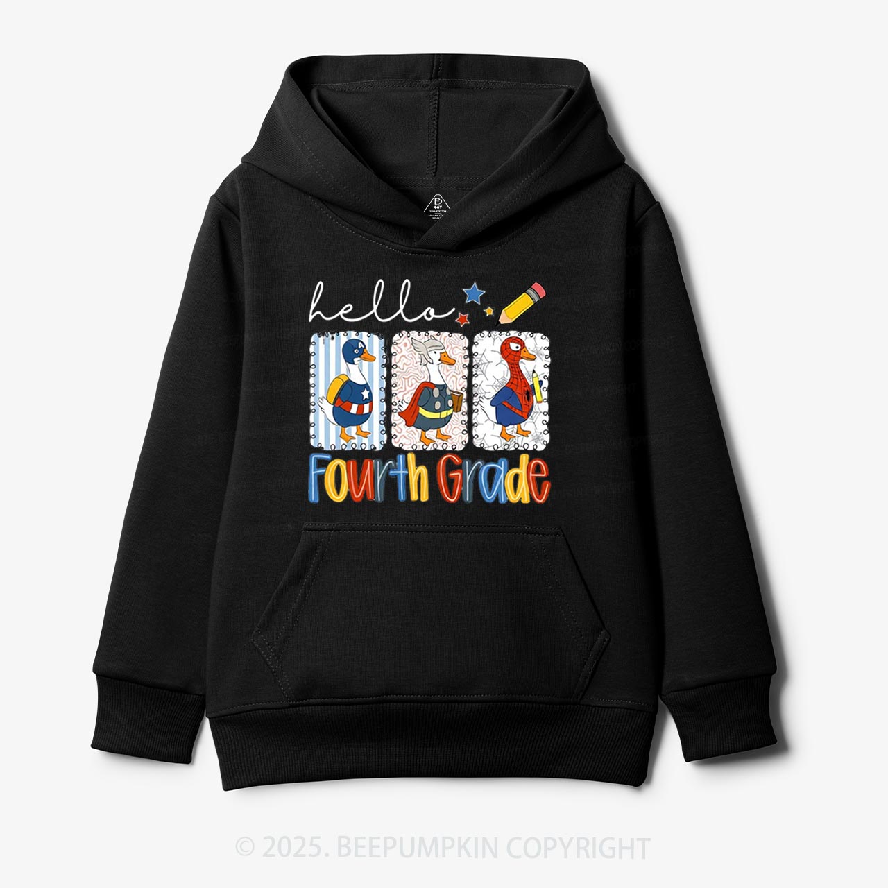 Personalized Hello School Kid's Hoodies Beepumpkin