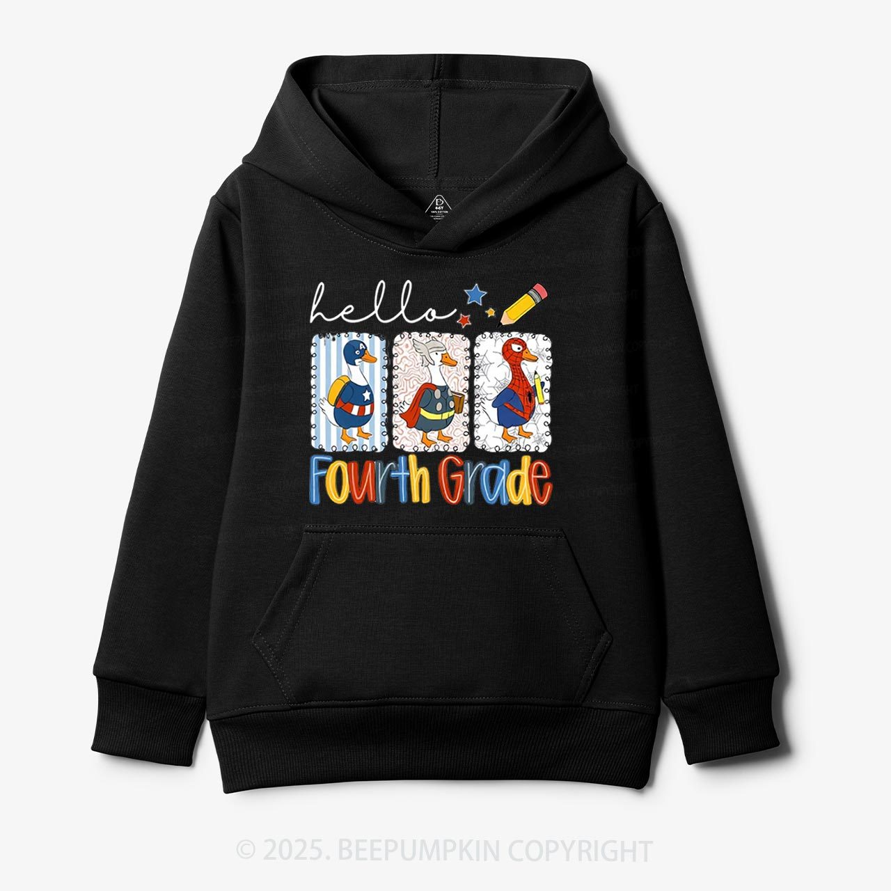 Personalized Hello School Kid's Hoodies Beepumpkin