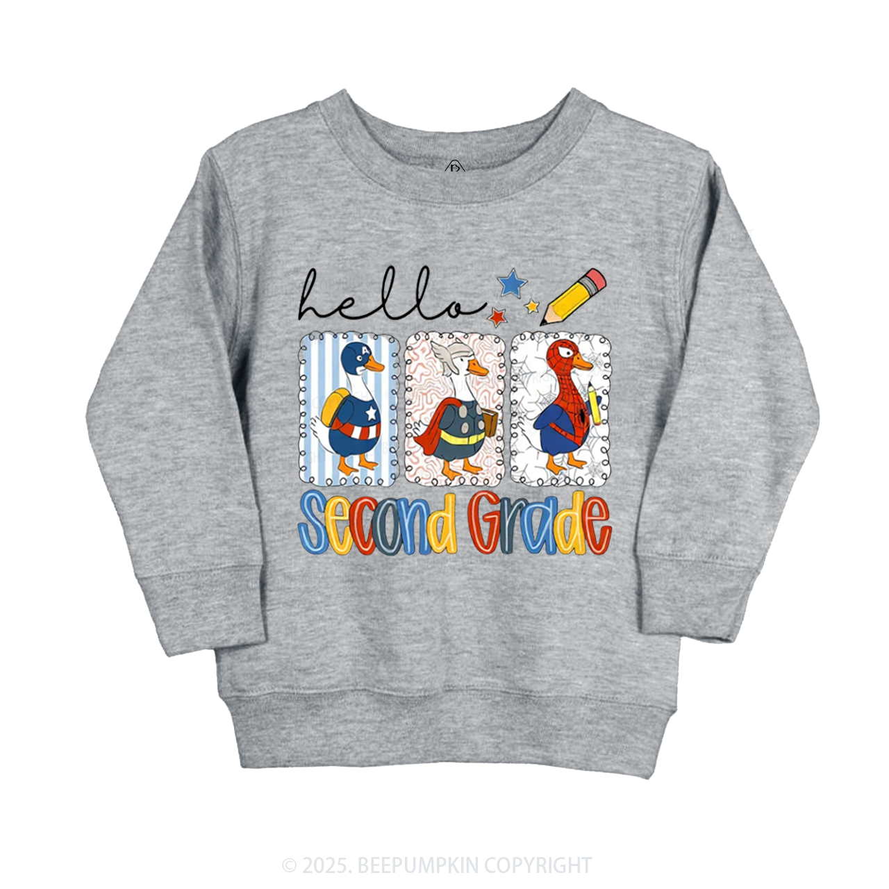Personalized Hello School Kid's Sweatshirt
