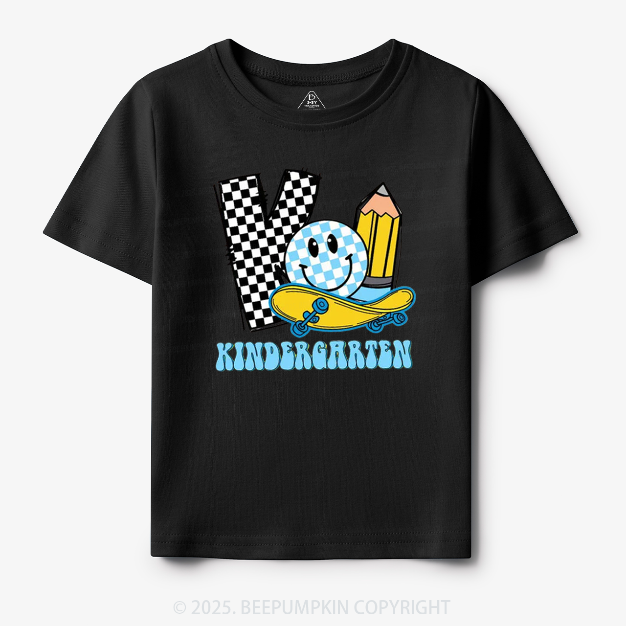 Personalized Pencil & Board Crew Toddler&Kid's Tees Beepumpkin