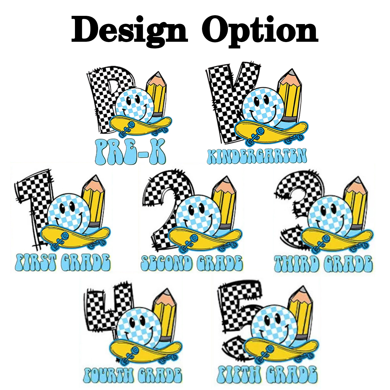 Personalized Pencil & Board Crew Kid's Hoodies Beepumpkin