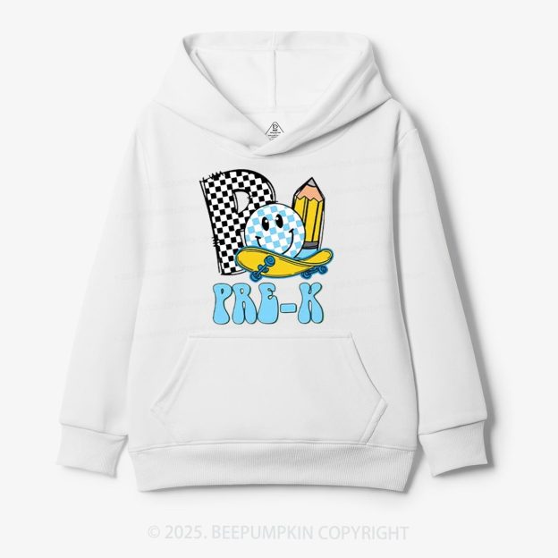 Personalized Pencil & Board Crew Kid's Hoodies Beepumpkin