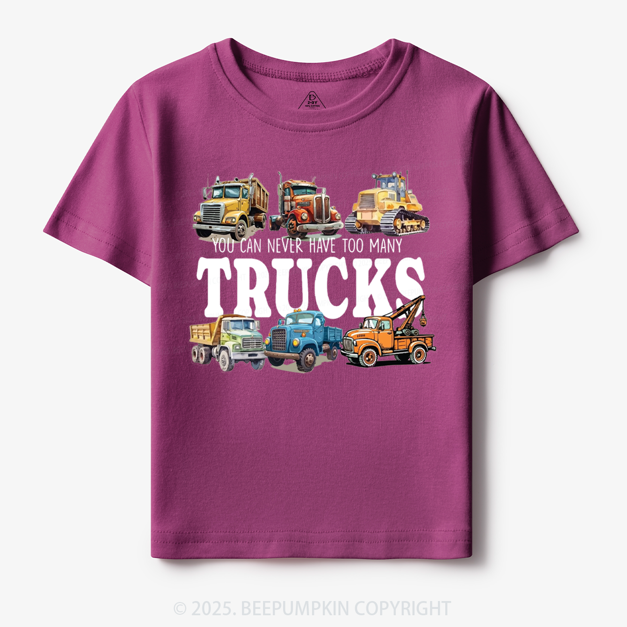Trucks Toddler&Kid's Tees Beepumpkin 7