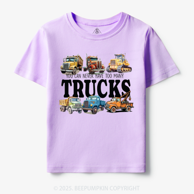 Trucks Toddler&Kid's Tees Beepumpkin 7