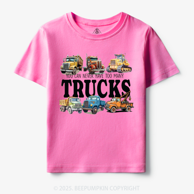 Trucks Toddler&Kid's Tees Beepumpkin 7