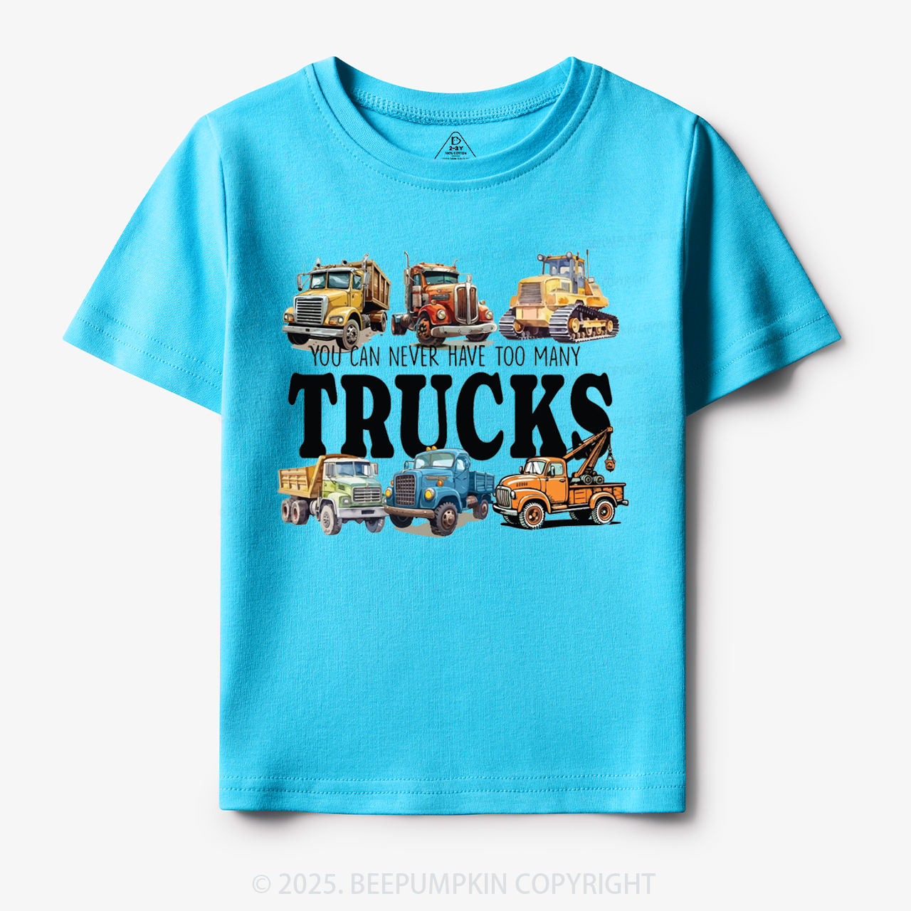 Trucks Toddler&Kid's Tees Beepumpkin 7