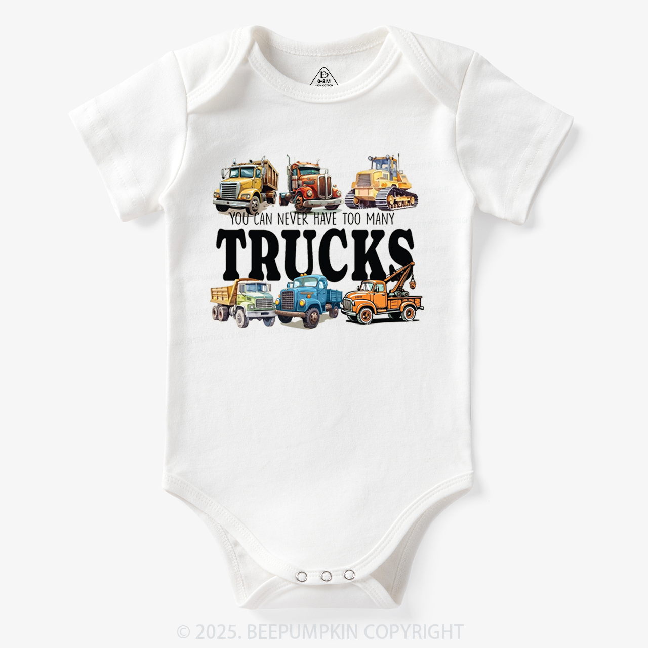 Trucks Bodysuit Beepumpkin 7