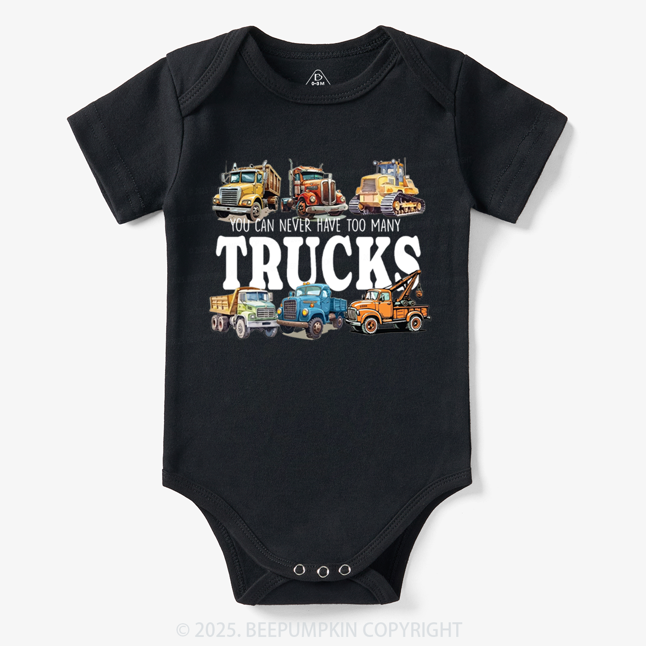 Trucks Bodysuit Beepumpkin 7