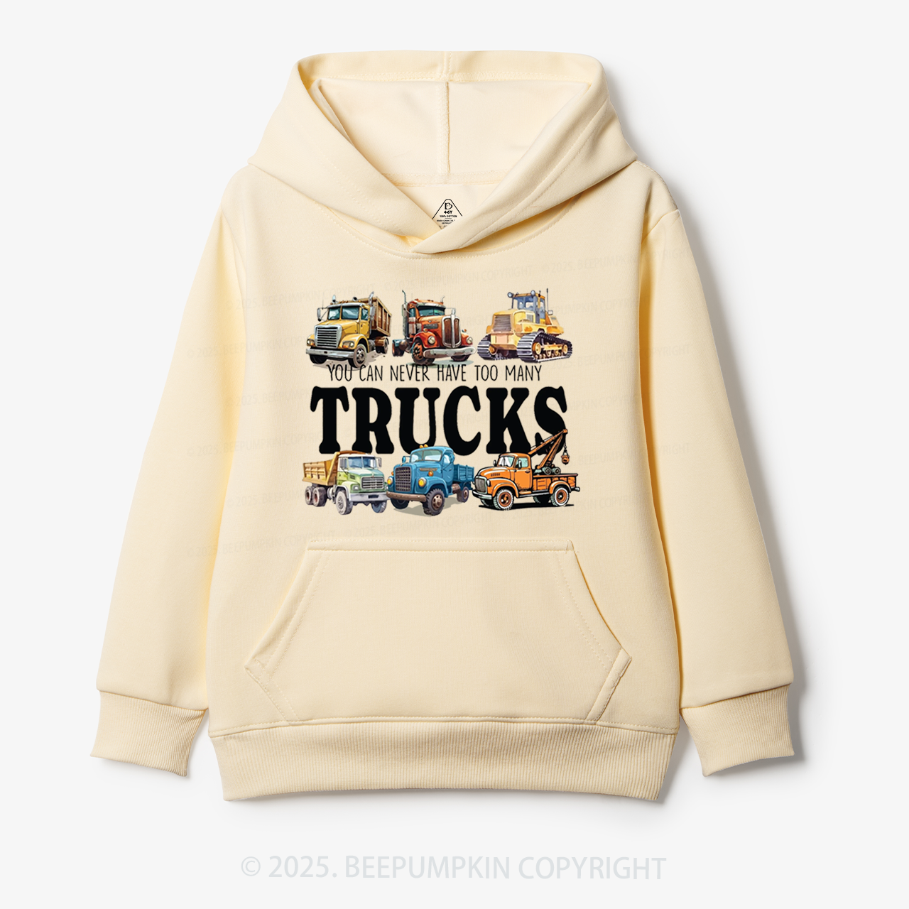 Trucks Kid's Hoodies Beepumpkin 7