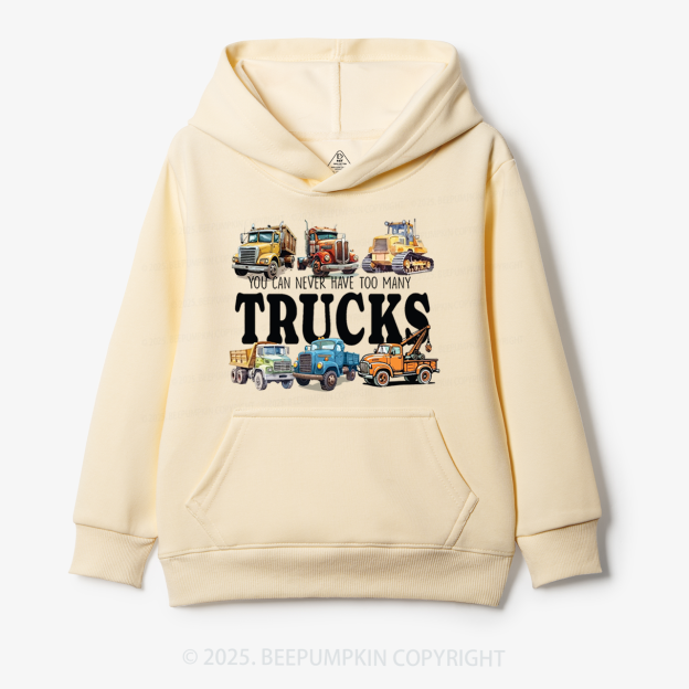 Trucks Kid's Hoodies Beepumpkin 7