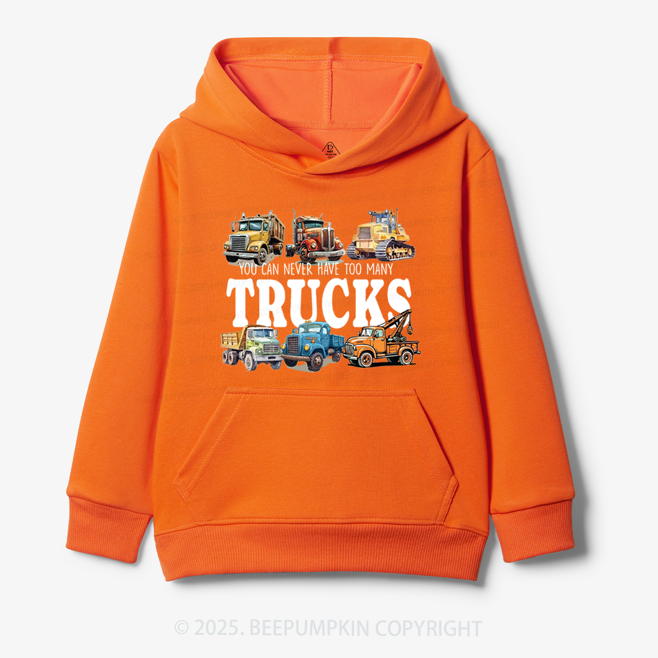 Trucks Kid's Hoodies Beepumpkin 7