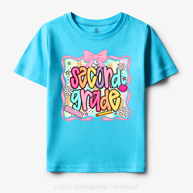 Personalized Color Grade Toddler&Kid's Tees Beepumpkin