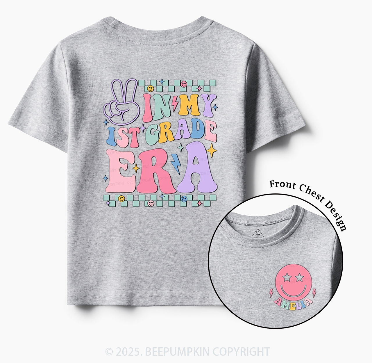 Personalized In My 1st Era Toddler&Kid's Tees Beepumpkin
