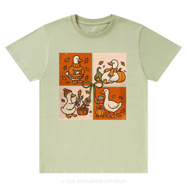 Pumpkin Latte Goose T-Shirts Beepumpkin