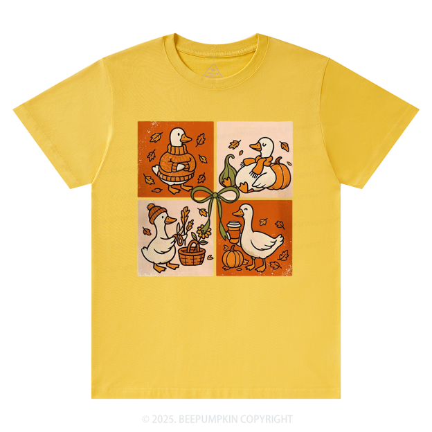 Pumpkin Latte Goose T-Shirts Beepumpkin