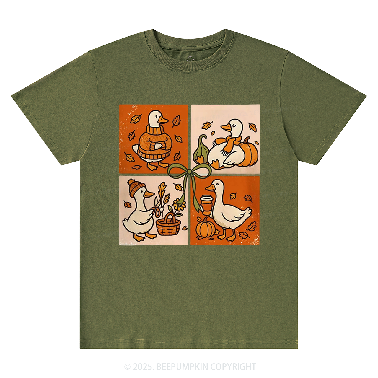 Pumpkin Latte Goose T-Shirts Beepumpkin