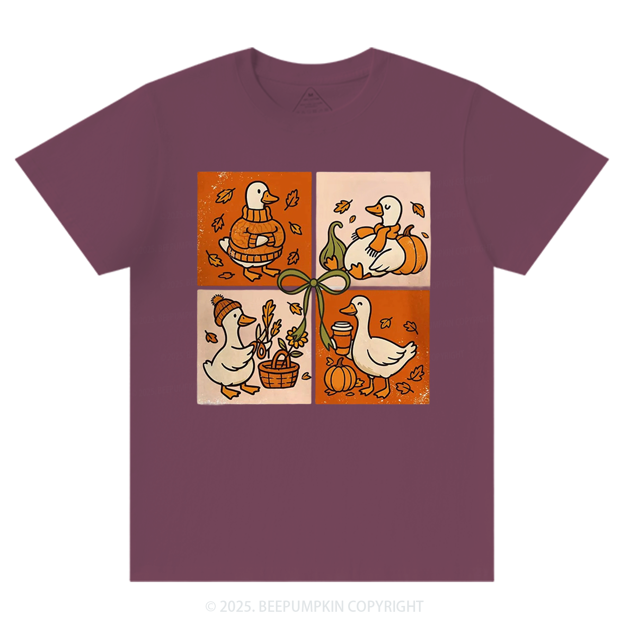 Pumpkin Latte Goose T-Shirts Beepumpkin