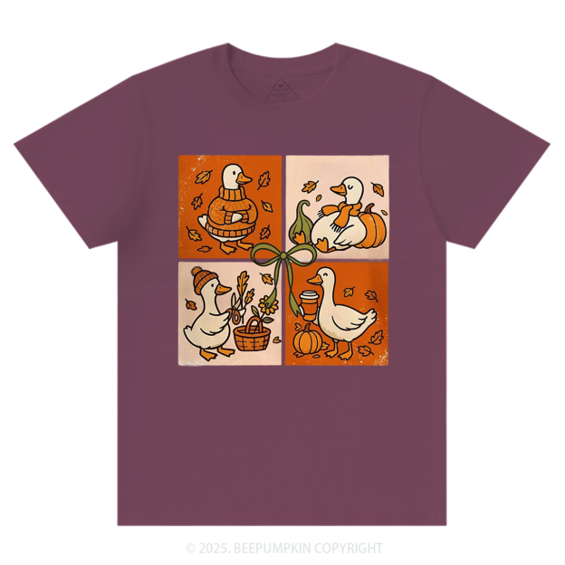 Pumpkin Latte Goose T-Shirts Beepumpkin
