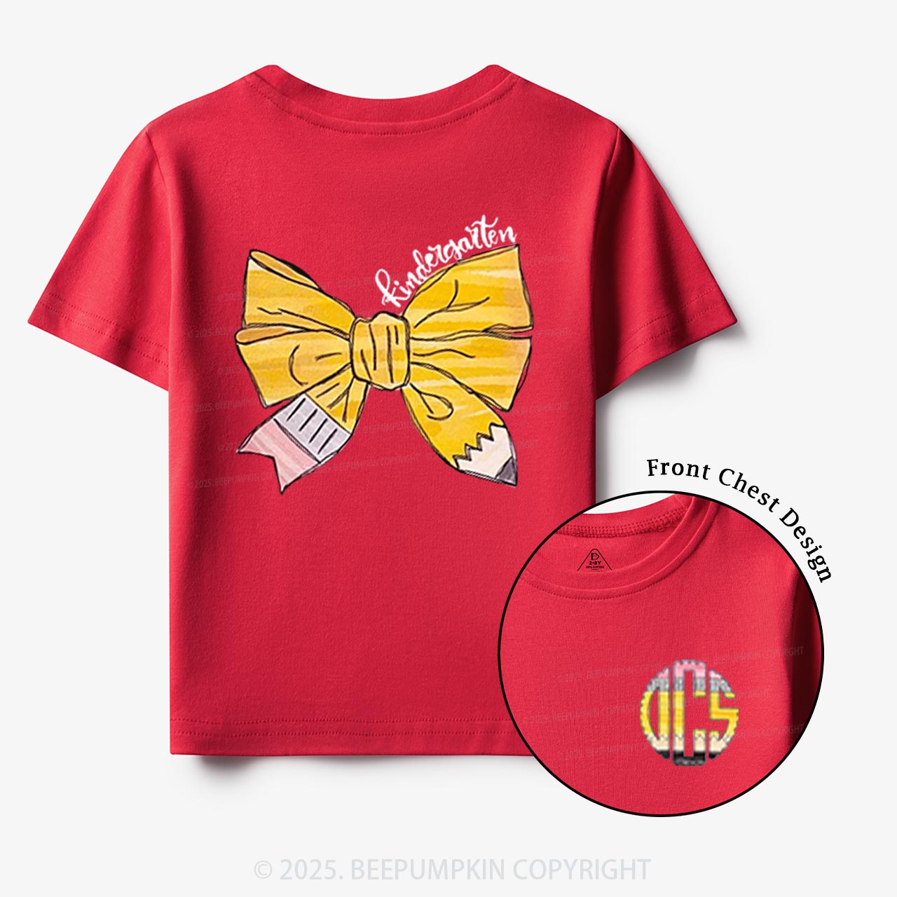 Personalization Girl's Coquette Toddler&Kid's Tees Beepumpkin