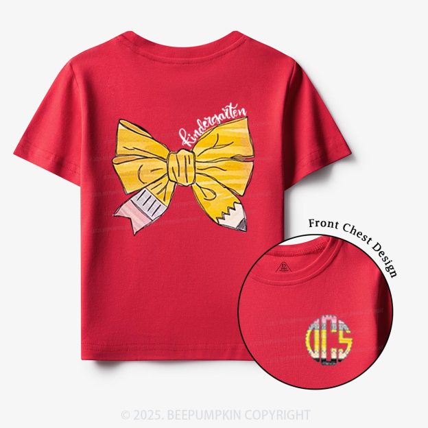 Personalization Girl's Coquette Toddler&Kid's Tees Beepumpkin