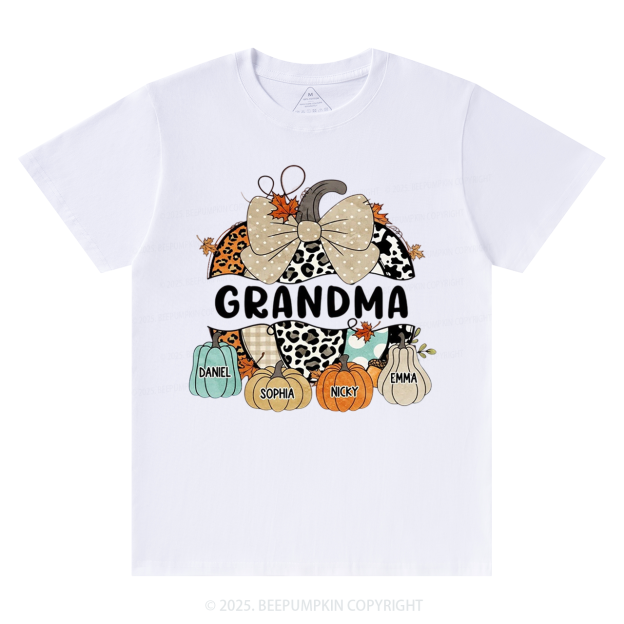 Personalized Fall Halloween Pumpkin T-Shirts Beepumpkin