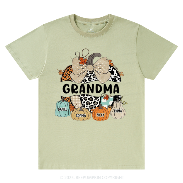 Personalized Fall Halloween Pumpkin T-Shirts Beepumpkin