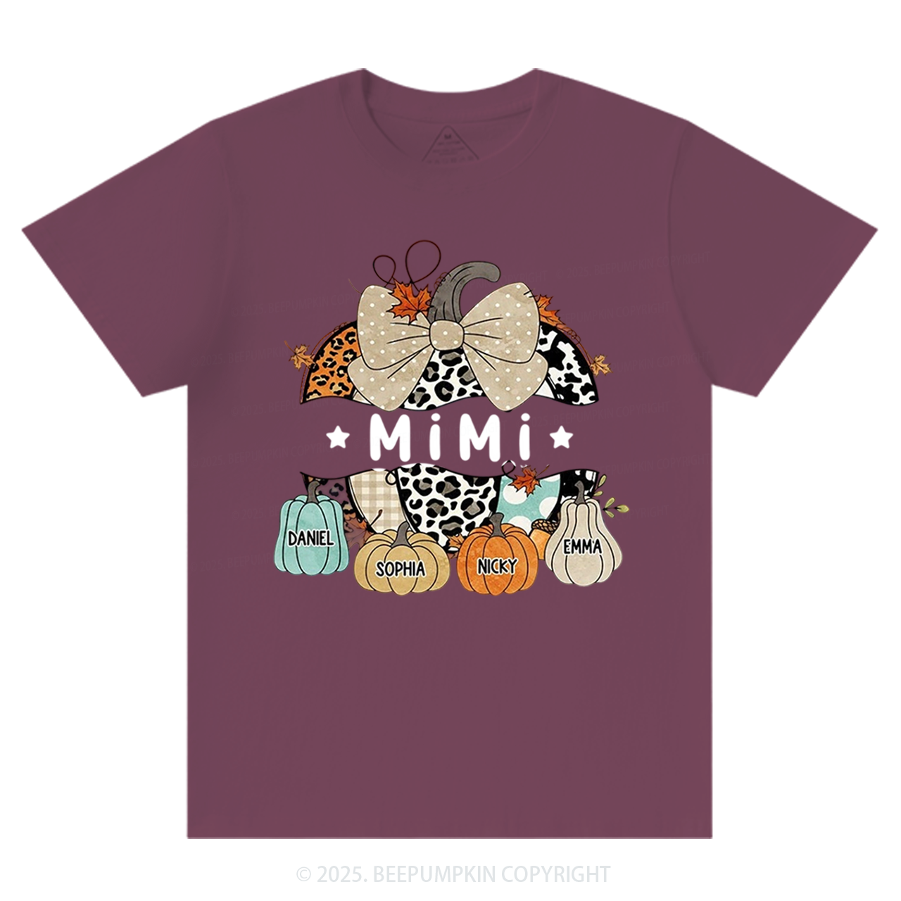 Personalized Fall Halloween Pumpkin T-Shirts Beepumpkin