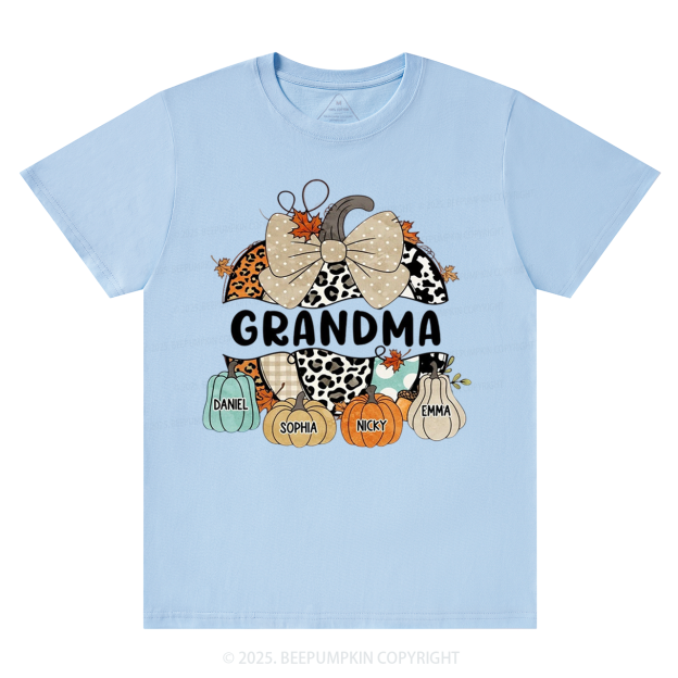 Personalized Fall Halloween Pumpkin T-Shirts Beepumpkin