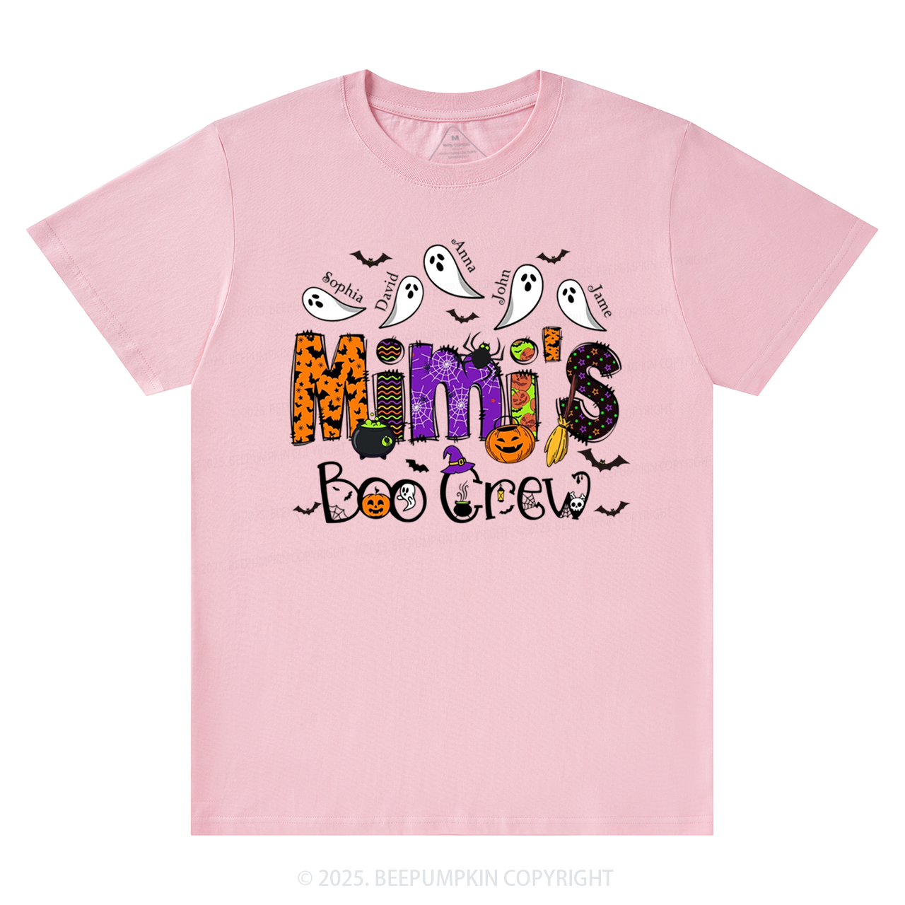 Personalized Mimi's Boo Crew T-Shirts Beepumpkin