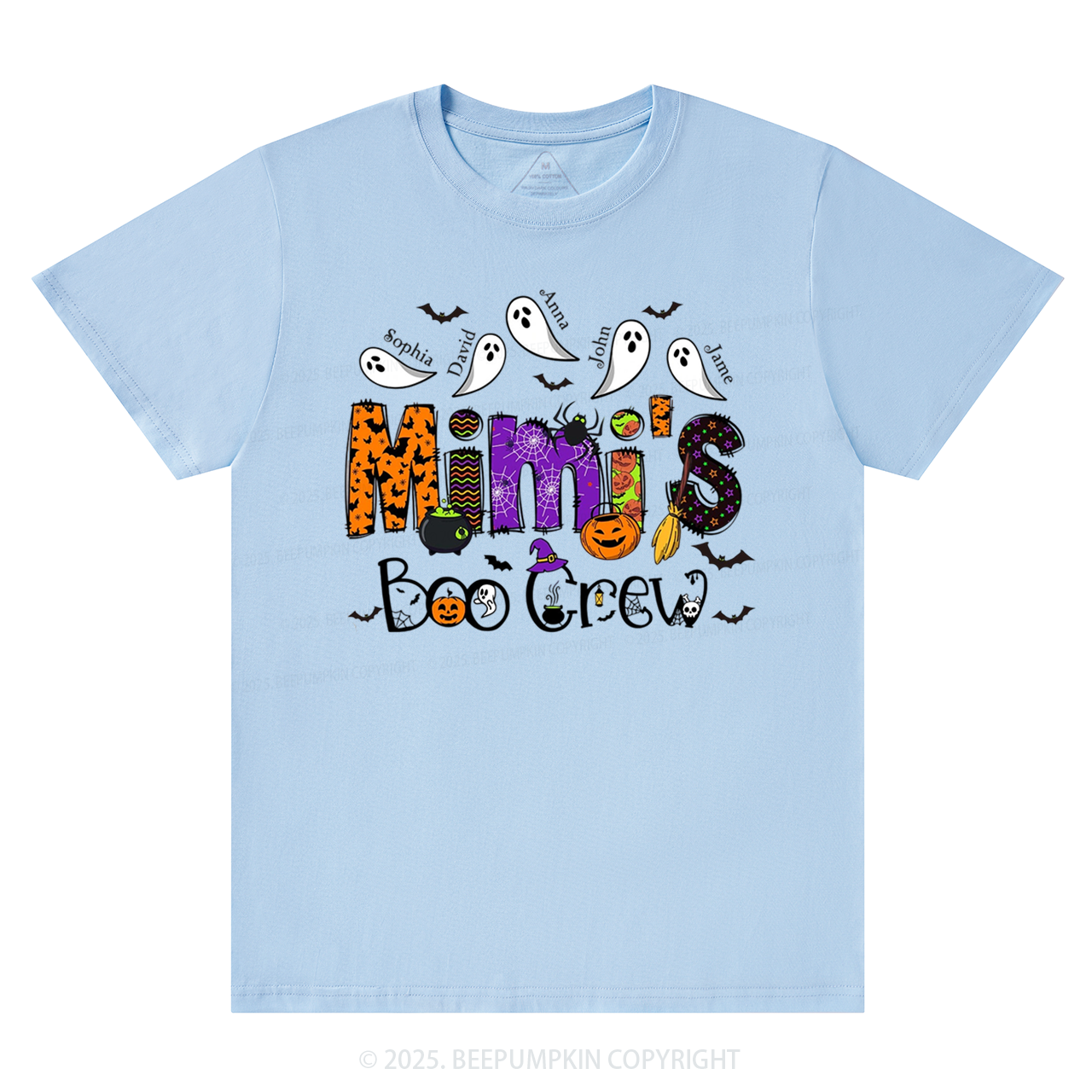 Personalized Mimi's Boo Crew T-Shirts Beepumpkin