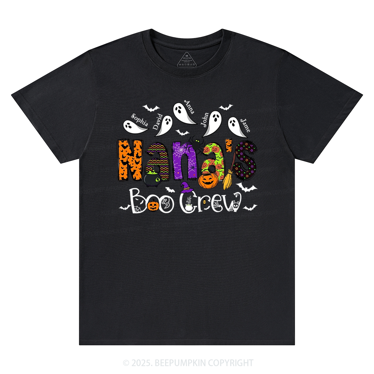 Personalized Mimi's Boo Crew T-Shirts Beepumpkin