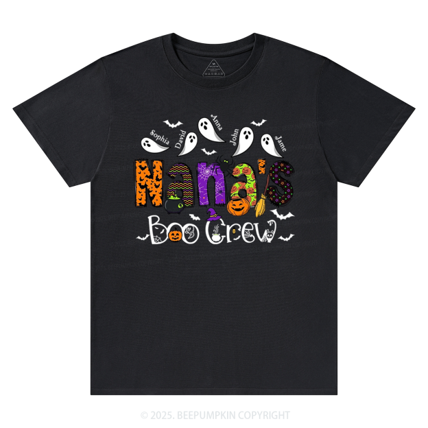 Personalized Mimi's Boo Crew T-Shirts Beepumpkin