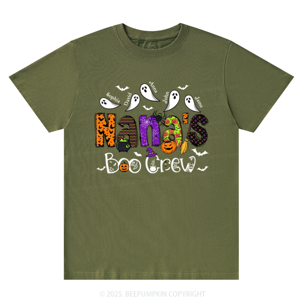 Personalized Mimi's Boo Crew T-Shirts Beepumpkin