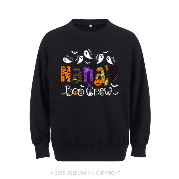 Personalized Mimi's Boo Crew Sweatshirt Beepumpkin