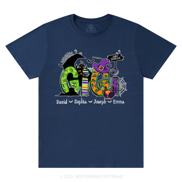 Personalized Mimi Halloween T-Shirts Beepumpkin