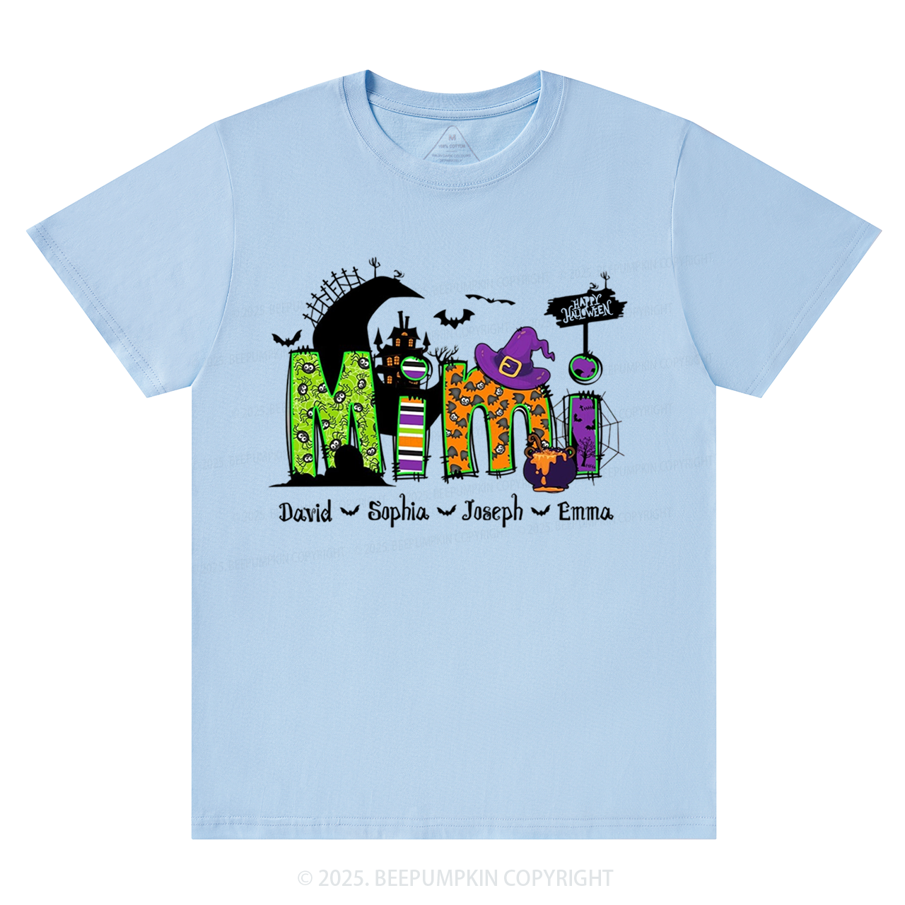Personalized Mimi Halloween T-Shirts Beepumpkin