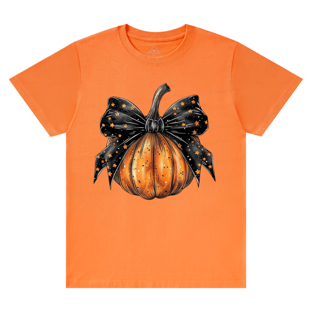 Stars Bow Halloween T-Shirts Beepumpkin