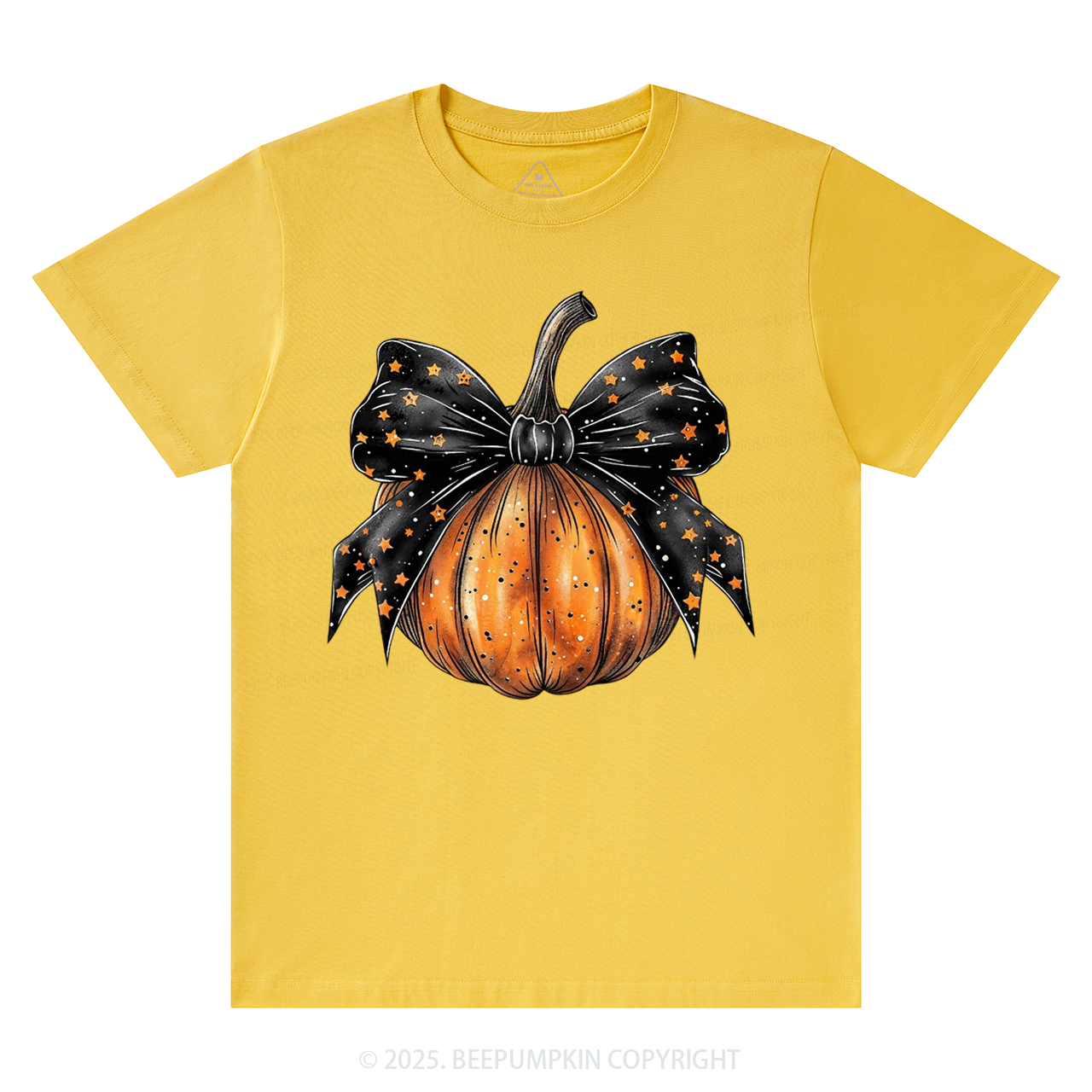 Stars Bow Halloween T-Shirts Beepumpkin