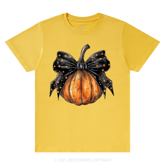 Stars Bow Halloween T-Shirts Beepumpkin