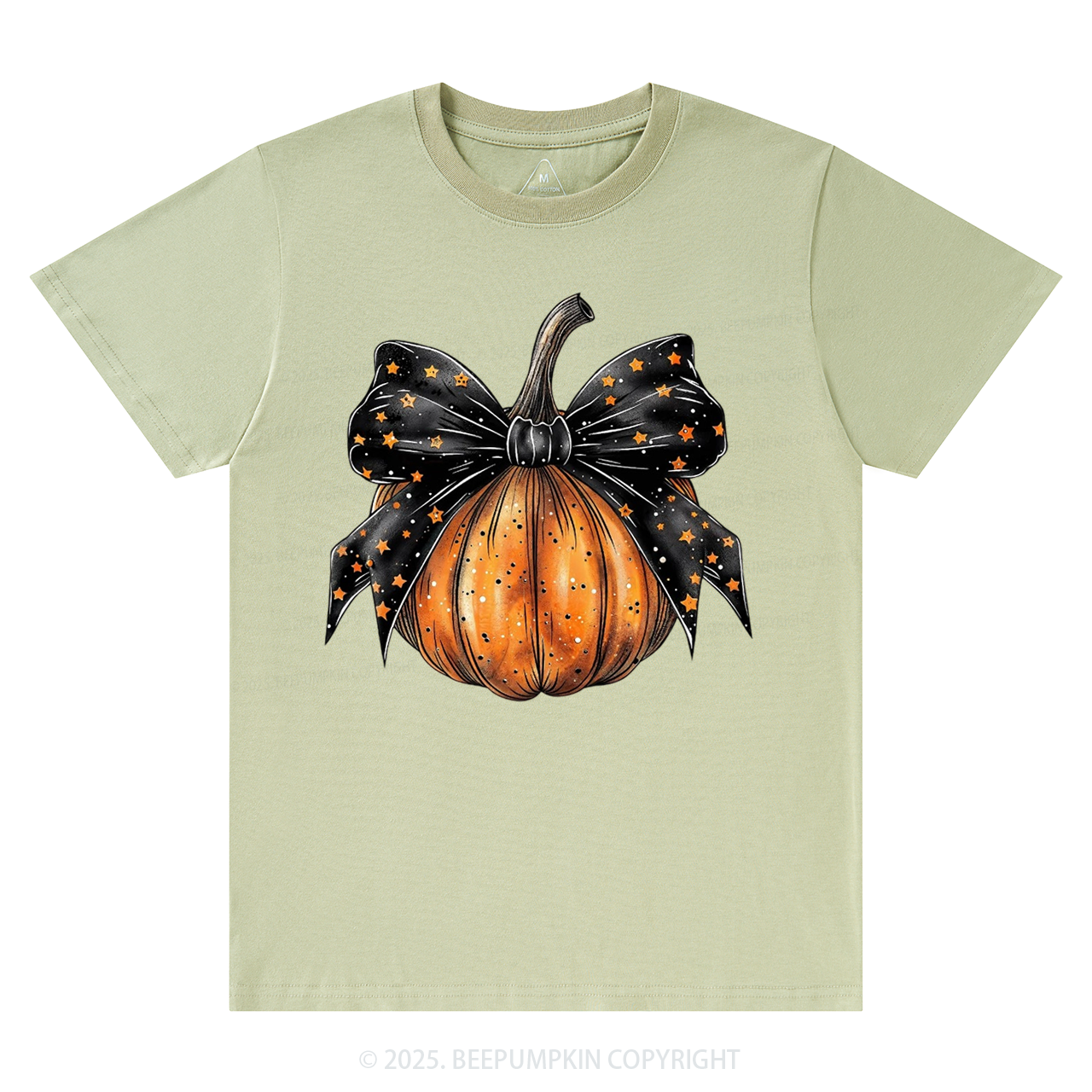 Stars Bow Halloween T-Shirts Beepumpkin