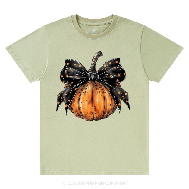 Stars Bow Halloween T-Shirts Beepumpkin