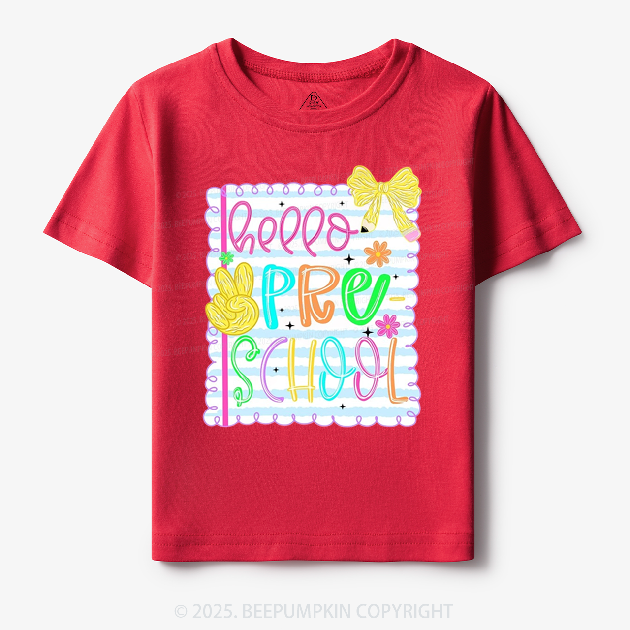 Personalized Back-To-School Greetings Toddler&Kid's Tees Beepumpkin