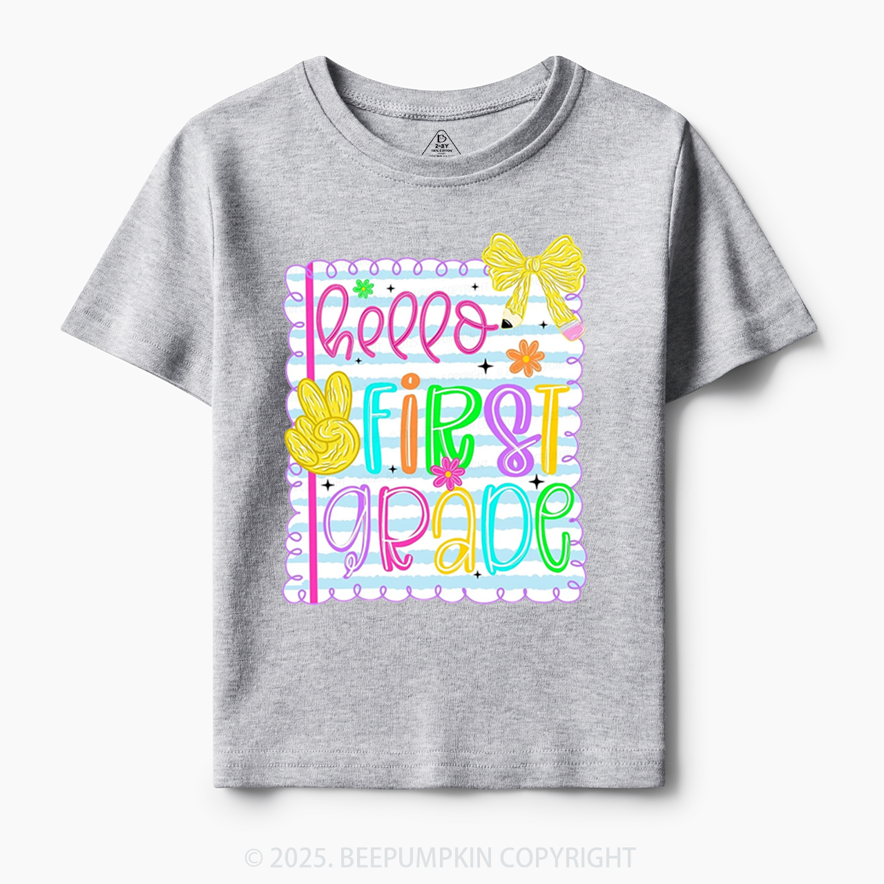 Personalized Back-To-School Greetings Toddler&Kid's Tees Beepumpkin