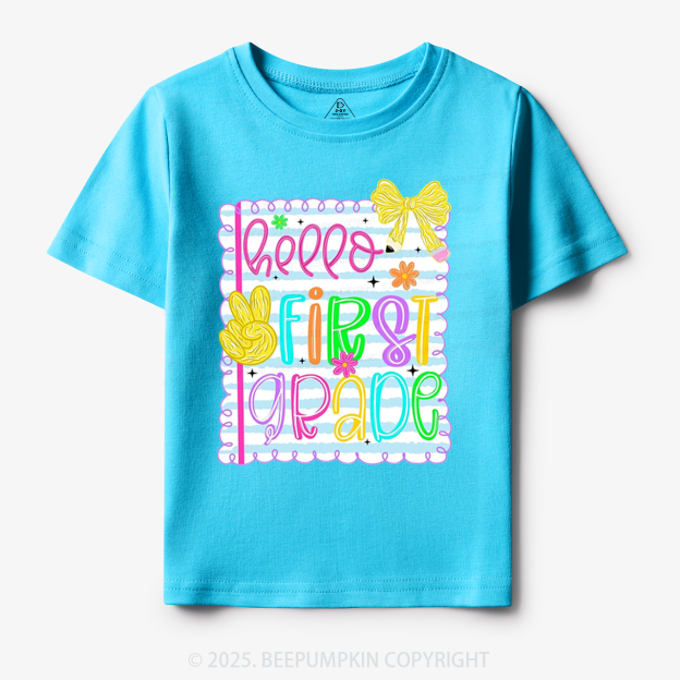 Personalized Back-To-School Greetings Toddler&Kid's Tees Beepumpkin