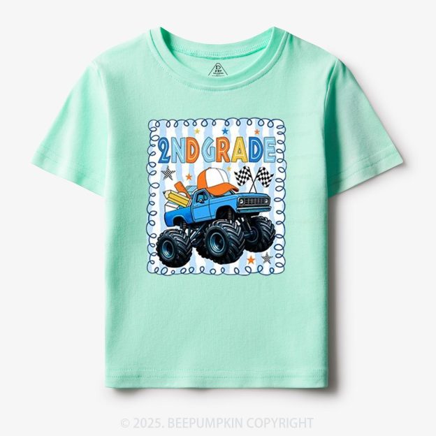 Personalized Truck For Boy Toddler&Kid's Tees Beepumpkin