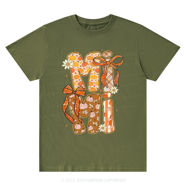 Glitter Pumpkin Mama T-Shirts Beepumpkin